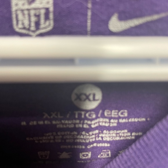 Baltimore ravens Nike T-shirt XXL - Picture 2 of 2